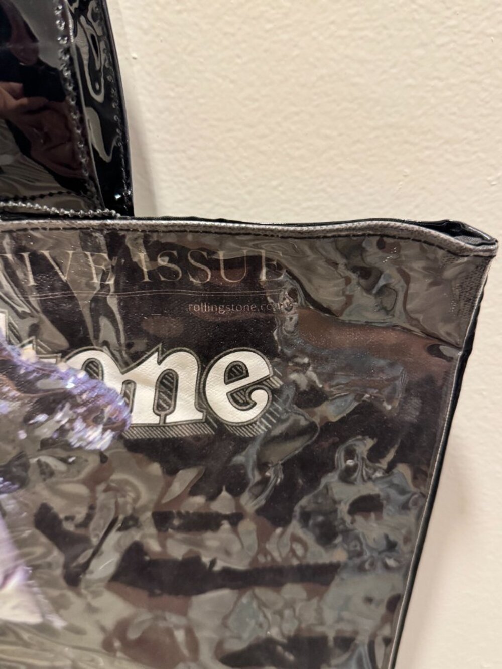 NWT Limited Edition Michael Jackson Rolling Stone Tote Bag – Legacy MJ Cover - Picture 3 of 9